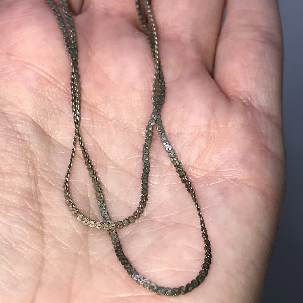 18" 1.4mm Serpentine Necklace